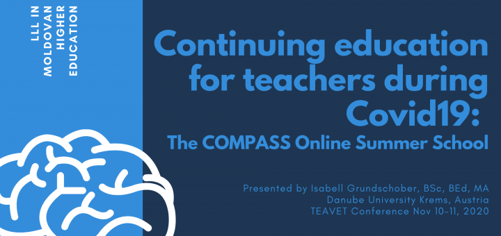Continuing education for teachers during Covid19